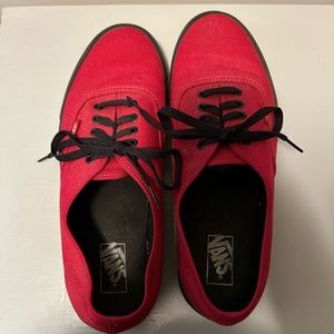 Red/black vans #721277